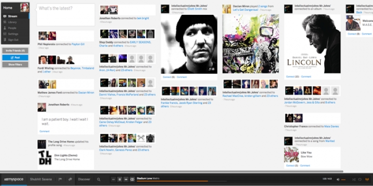 The new Myspace experience