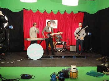 Dollface as a 50's band
