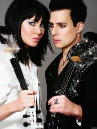 Fuse violin duet music video shooting day