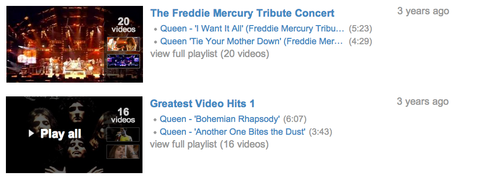 playlists